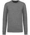 KB4025 K4025 Kariban Unisex Crew Neck Sweatshirt Grey Heather colour image